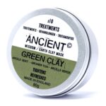 Zelená pleťová a telová maska-Íl 80g - na detox, odstranenie nečistôt, problematická pokožka-akné, ekzém, psoriáza, spálenie slnkom, uštipnutie