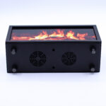 Aróma Difuzér Efekt Plameňa so Zvukom - Čierny USB - Meniace Farby – Obrázok 9