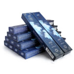 Vonné Tyčinky Znamenia Zverokruhu s Krištáľom - Vodnár - Levanduľa - Amethyst – Obrázok 2