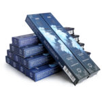 Vonné Tyčinky Znamenia Zverokruhu s Krištáľom - Rak - Palo Santo - Mesačný Kameň – Obrázok 2